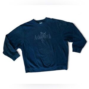 Ashworth Men's Black Crewneck Sweatshirt